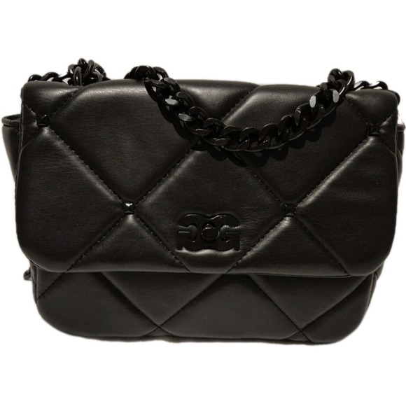 Gilda Paris Handbags - Gilda Paris Small Quilted Bag Black